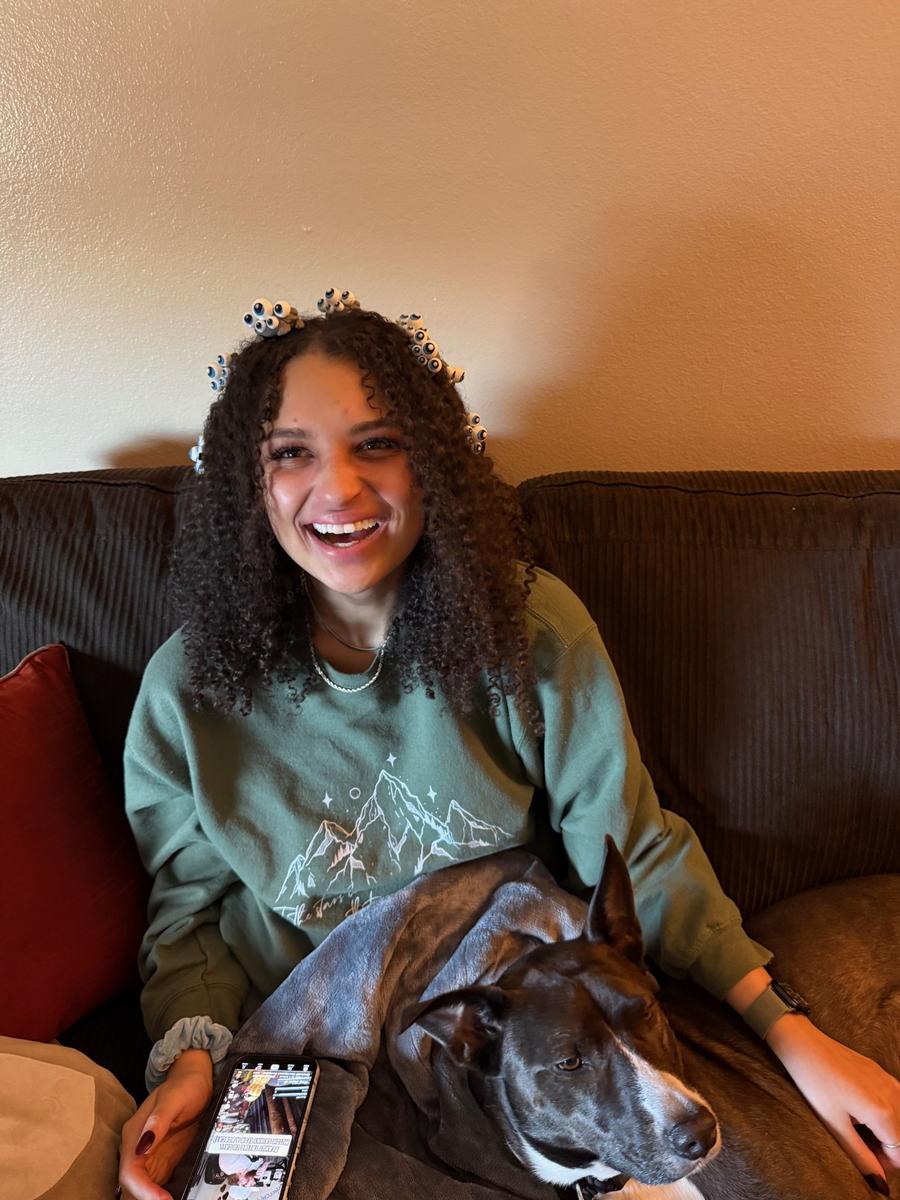 Customer wearing Pentaclops